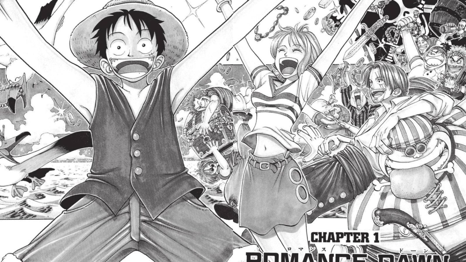 Read One Piece Manga From The Beginning With Chapter 1 And Revisit Monkey D Luffy S Origins