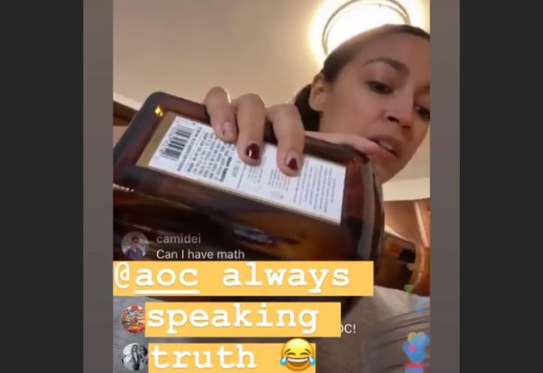 aoc margarita mix instagram video