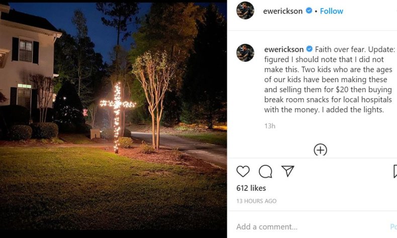 erick erickson burning cross yard erick erickson burning cross yard