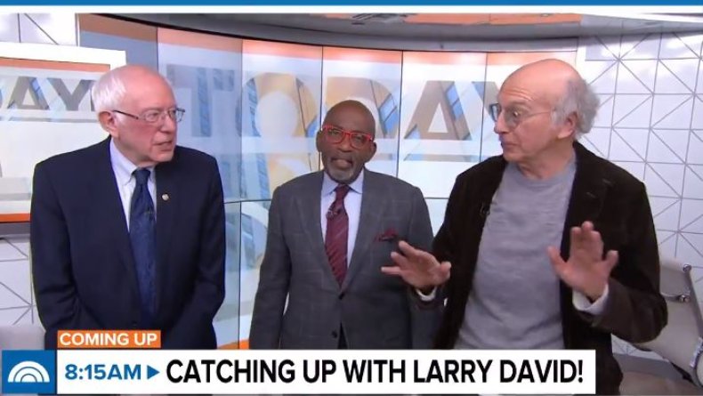 larry david bernie sanders 2020