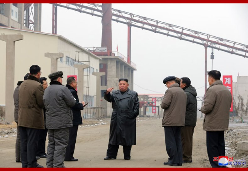 north, korea, kim, jong, un, fertilizer, factory
