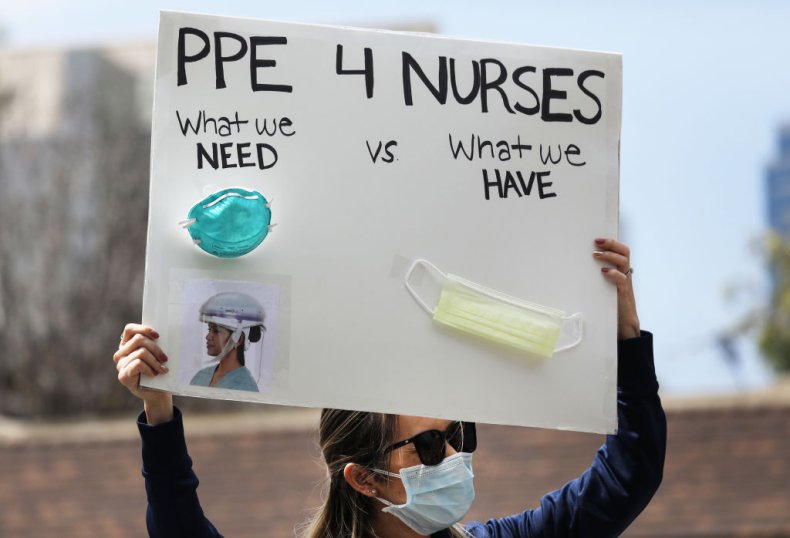 PPE protest