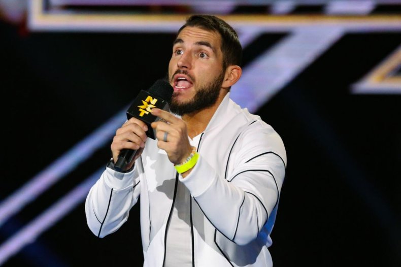 Johnny gargano nxt mic
