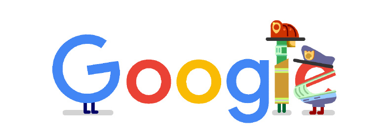 Google Doodle Emergency Service Workers