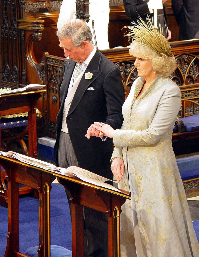 Prince Charles and Camilla Wedding Blessing