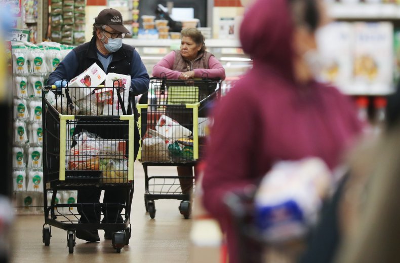 California store during coronavirus