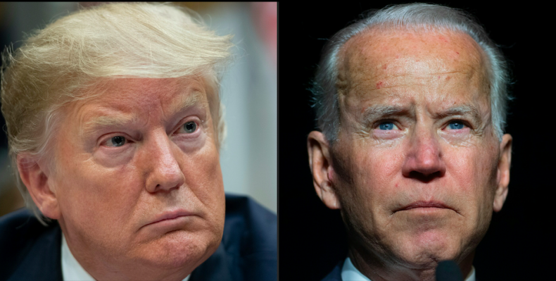 Donald Trump and Joe Biden