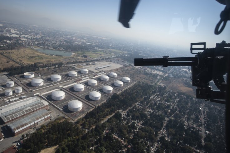 Mexico Oil Aerial