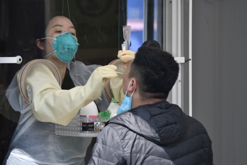 South Korea coronavirus test