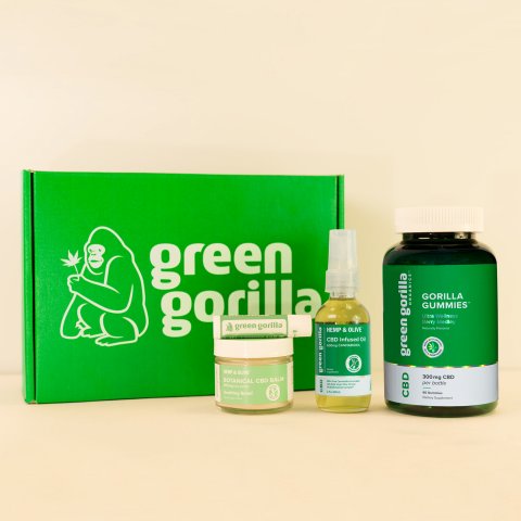 CUL_CBD_Green Gorilla Organic CBD Wellness Bundle