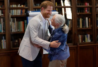 Prince Harry, Jane Goodall Roots Shoots Prince Harry, Jane Goodall Roots Shoots