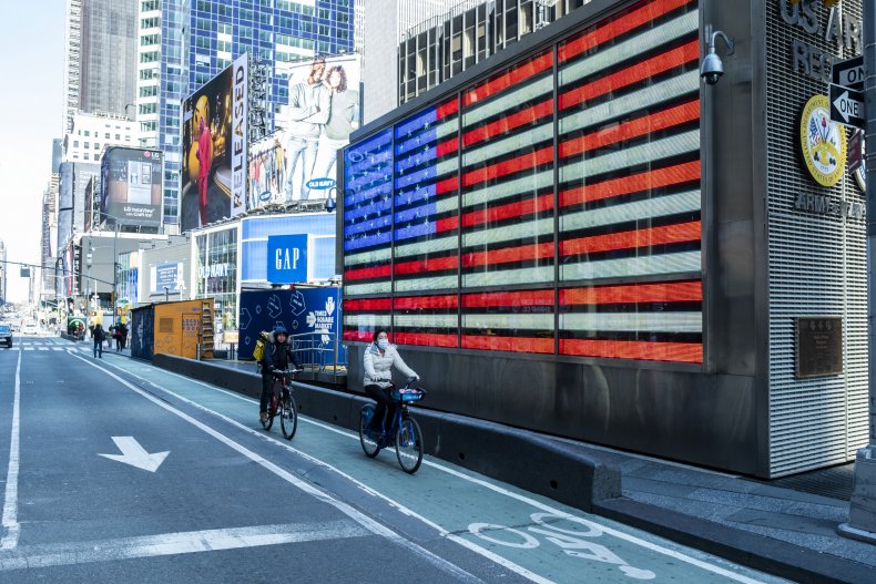 Time Square Flag