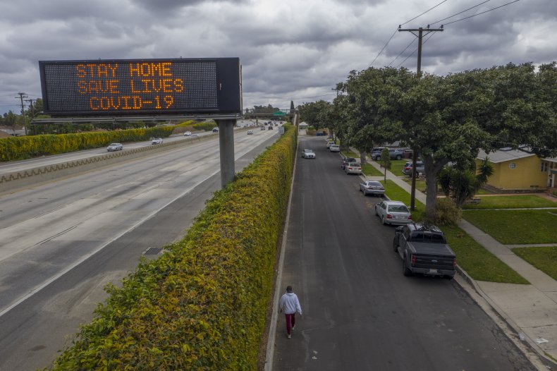California Coronavirus Interstate