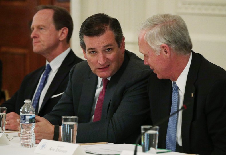 Pat Toomey and Ted Cruz