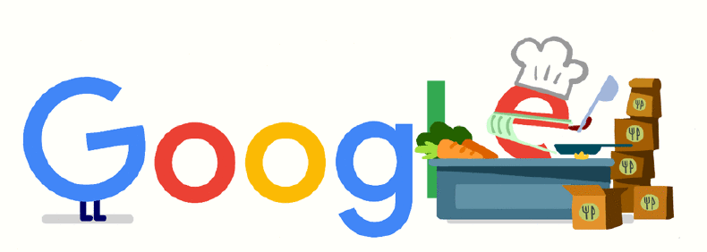 Google Doodle Food Service