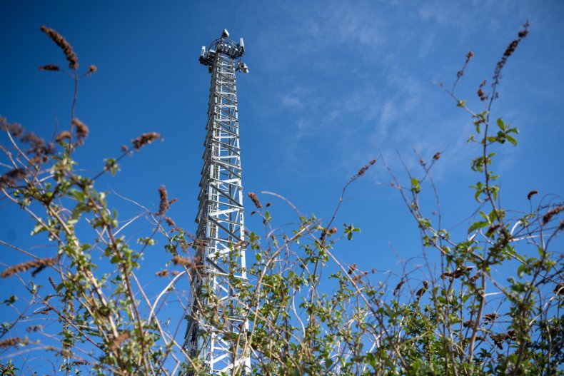 5G mobile phone mast