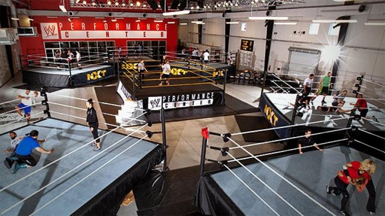 wwe performance center nxt