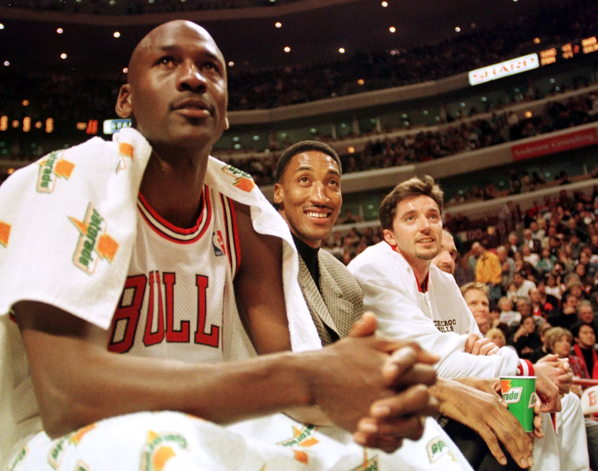  Michael Jordan, Chicago Bulls, Scottie Pippen 