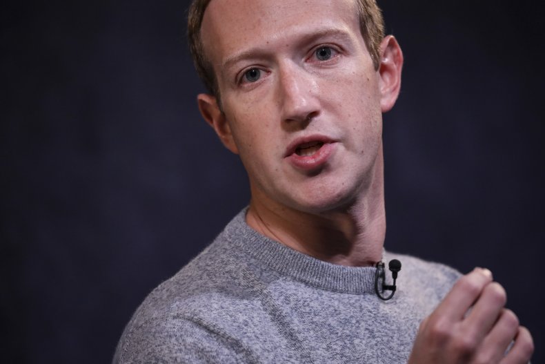 Facebook CEO Mark Zuckerberg