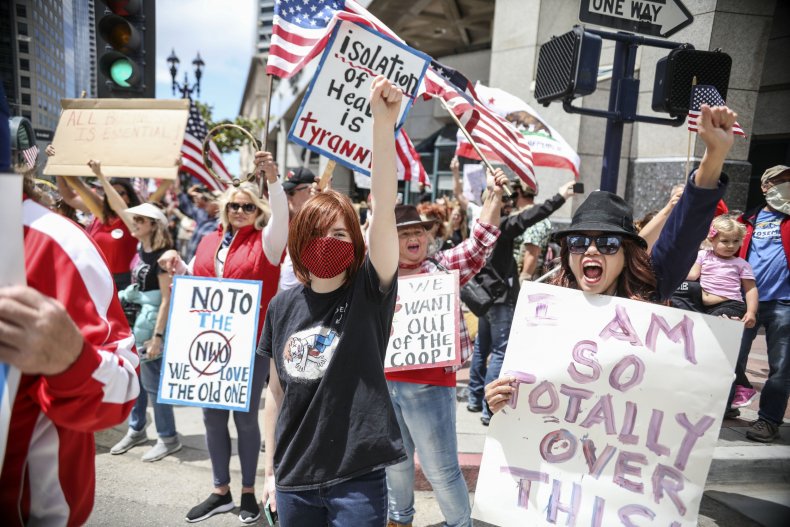San Diego Protester