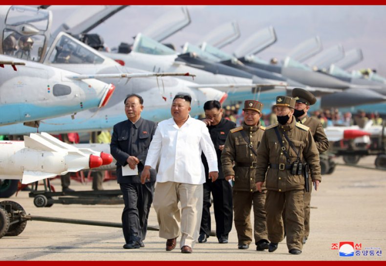 kim, jong, un, north, korea, air, force