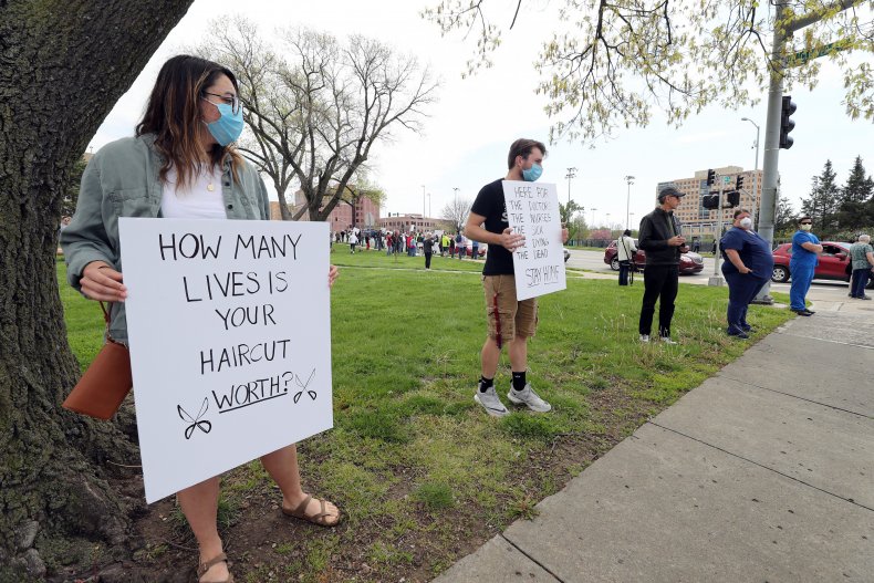 Counter protesters in KC