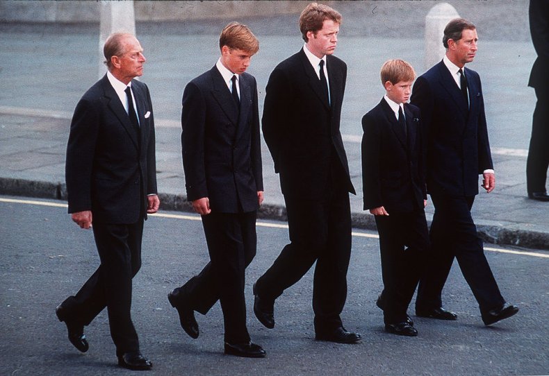Princess Diana Funeral Procession