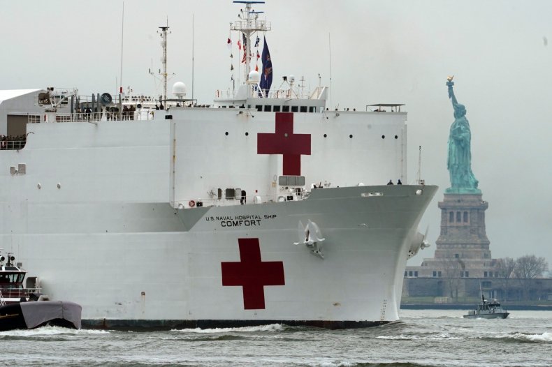 USNS Comfort medical ship