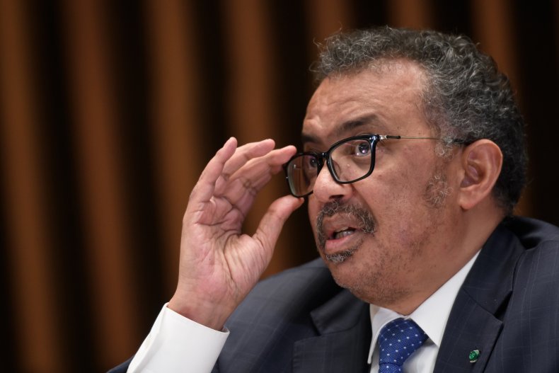 World Health Organization (WHO) Director-General Tedros Adhanom Ghebreyesus