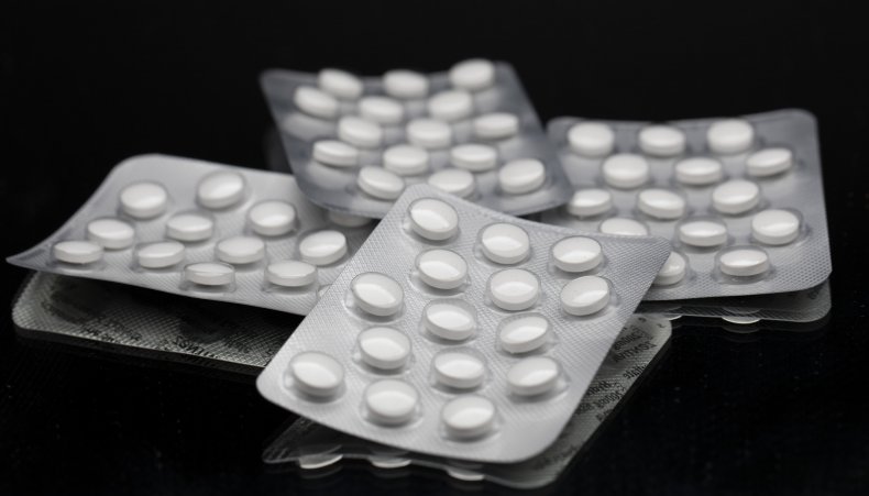 Hydroxychloroquine Sulfate Medication Illustration