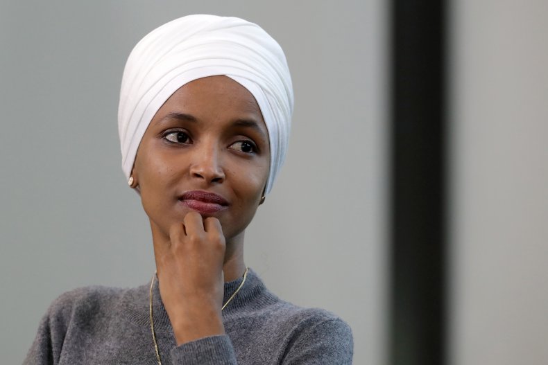 Democratic Minnesota Representative Ilhan Omar