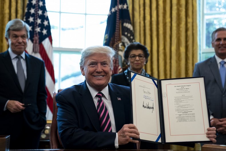 Trump 4-24 bill signing