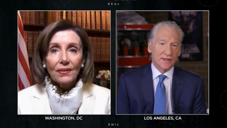 nancy pelosi bill maher stimulus