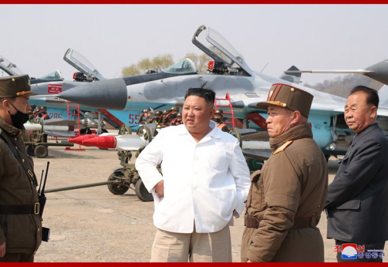 north, korea, kim, air, force, drills, appearance