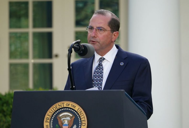 HHS Secretary Alex Azar