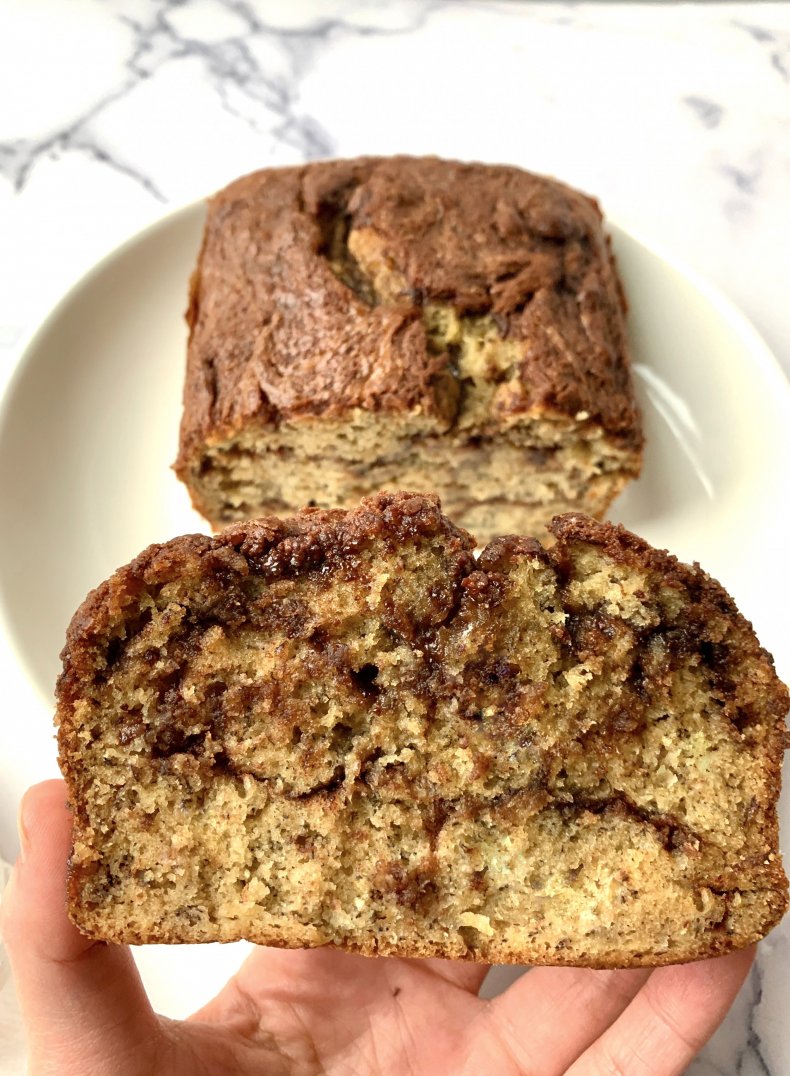 Nutella Banana Bread