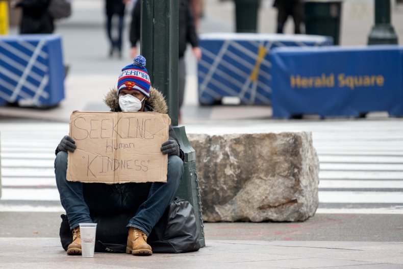 Homeless coronavirus