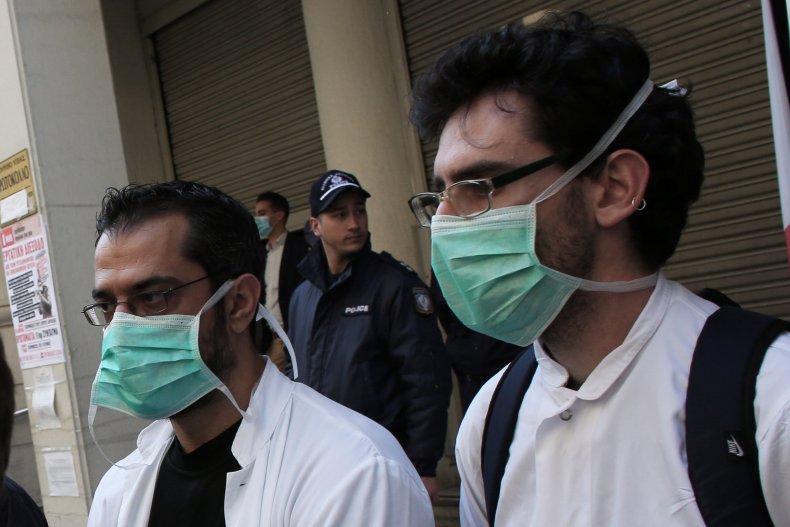 Oxford professor face masks