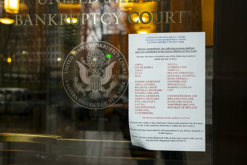 bankruptcy court new york coronavirus notice