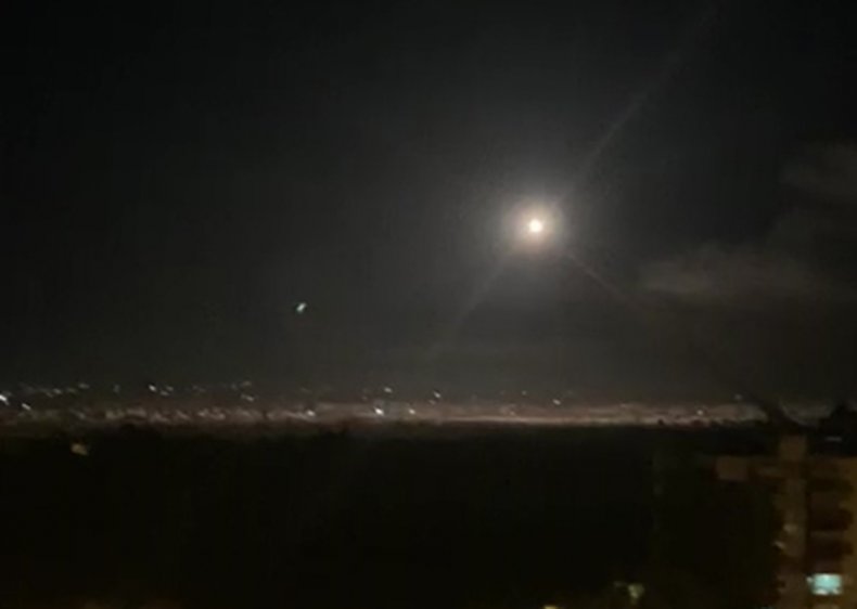 israel, syria, attack, damascus, air, defense