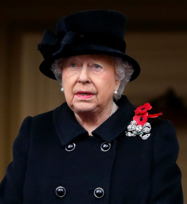 Queen Elizabeth II Remembrance Sunday