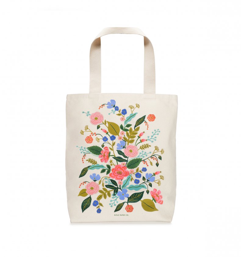 Rifle Paper Co. floral tote 