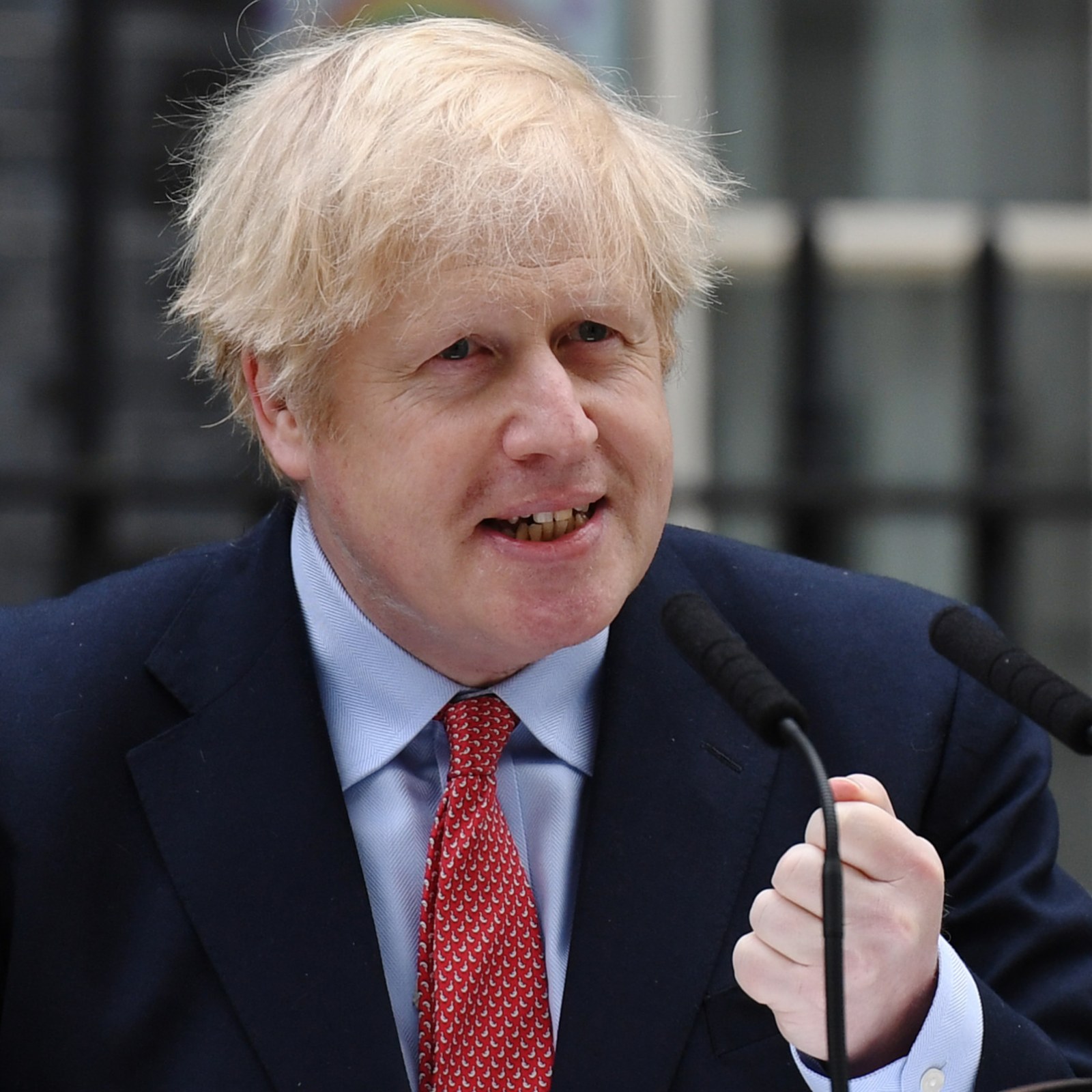 U K Prime Minister Boris Johnson Says We Are Past The Peak Of Covid 19 Virus