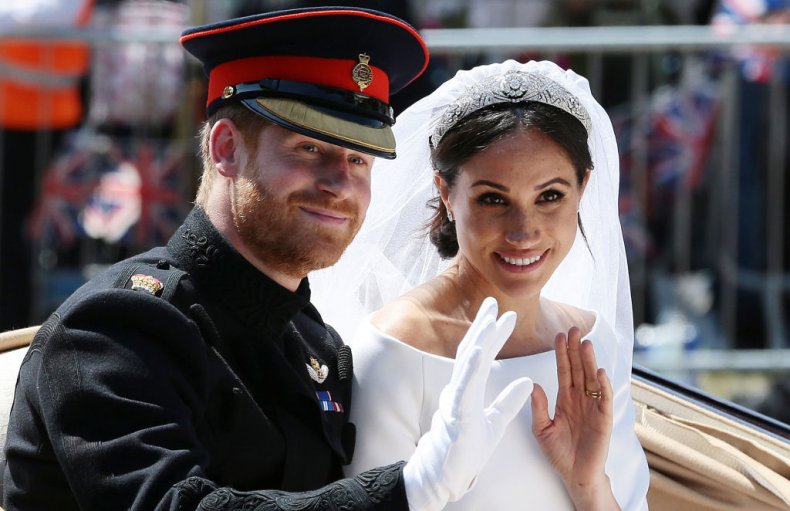 Prince Harry and Meghan Markle Carriage