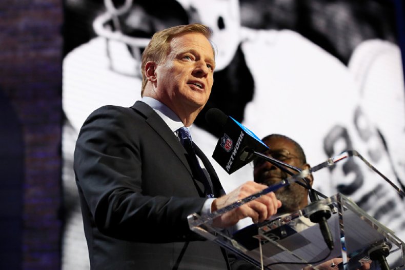 NFL Commissioner Roger Goodell