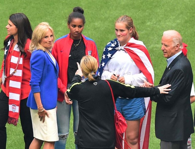 Joe Biden and Women's Soccer