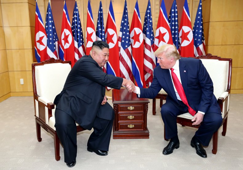 Donald Trump and Kim Jong Un