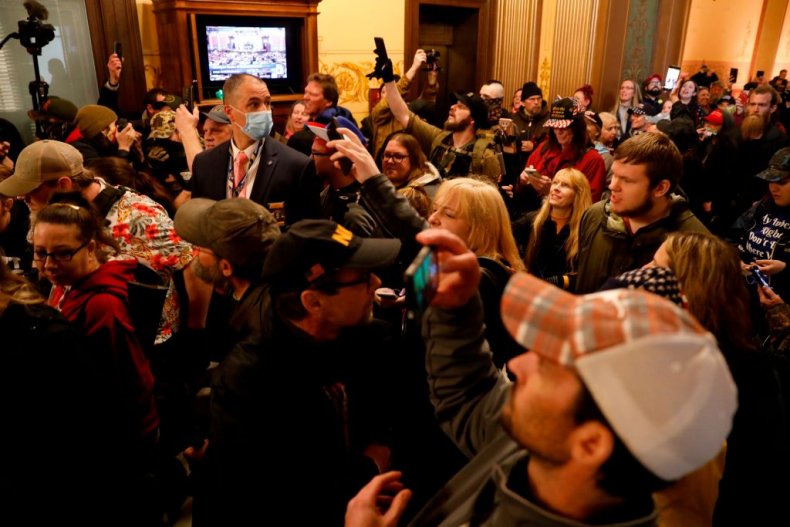 Michigan protest