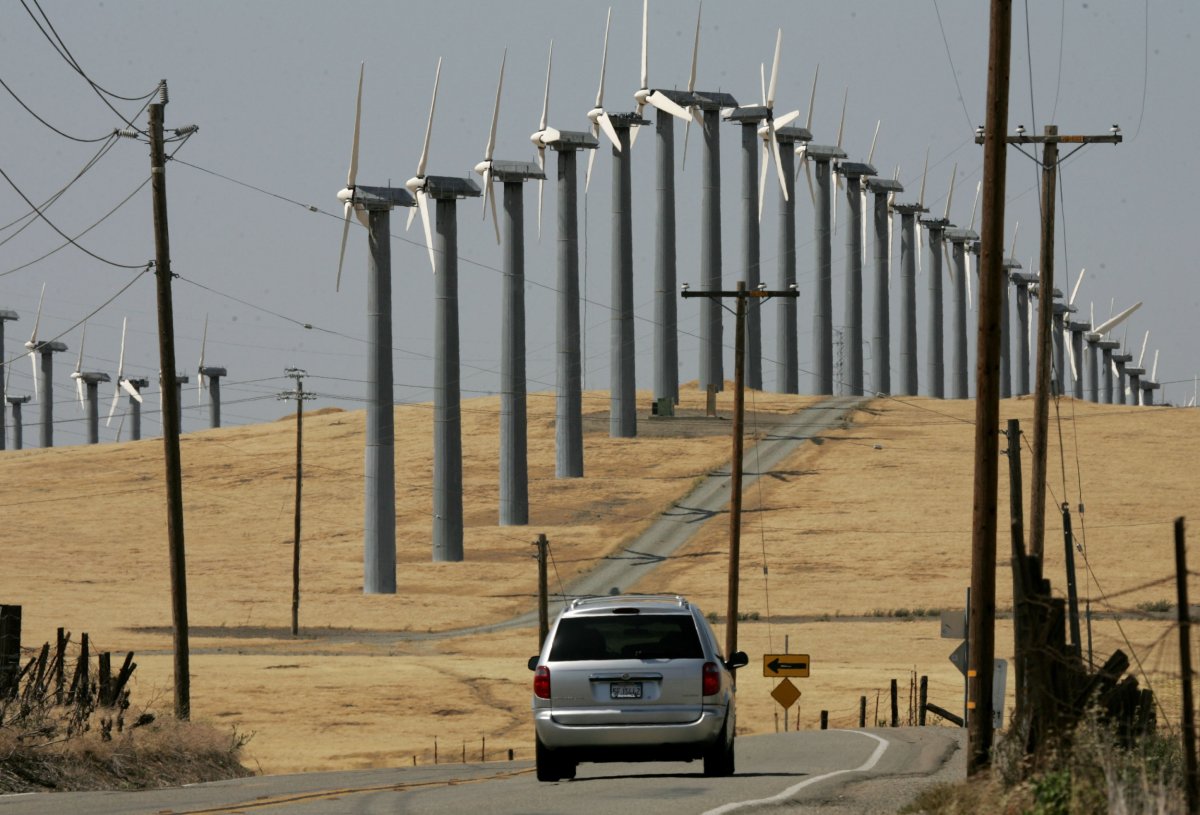 wind turbines