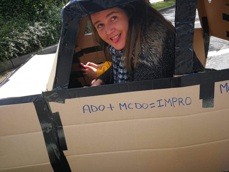 Cardboard car 1